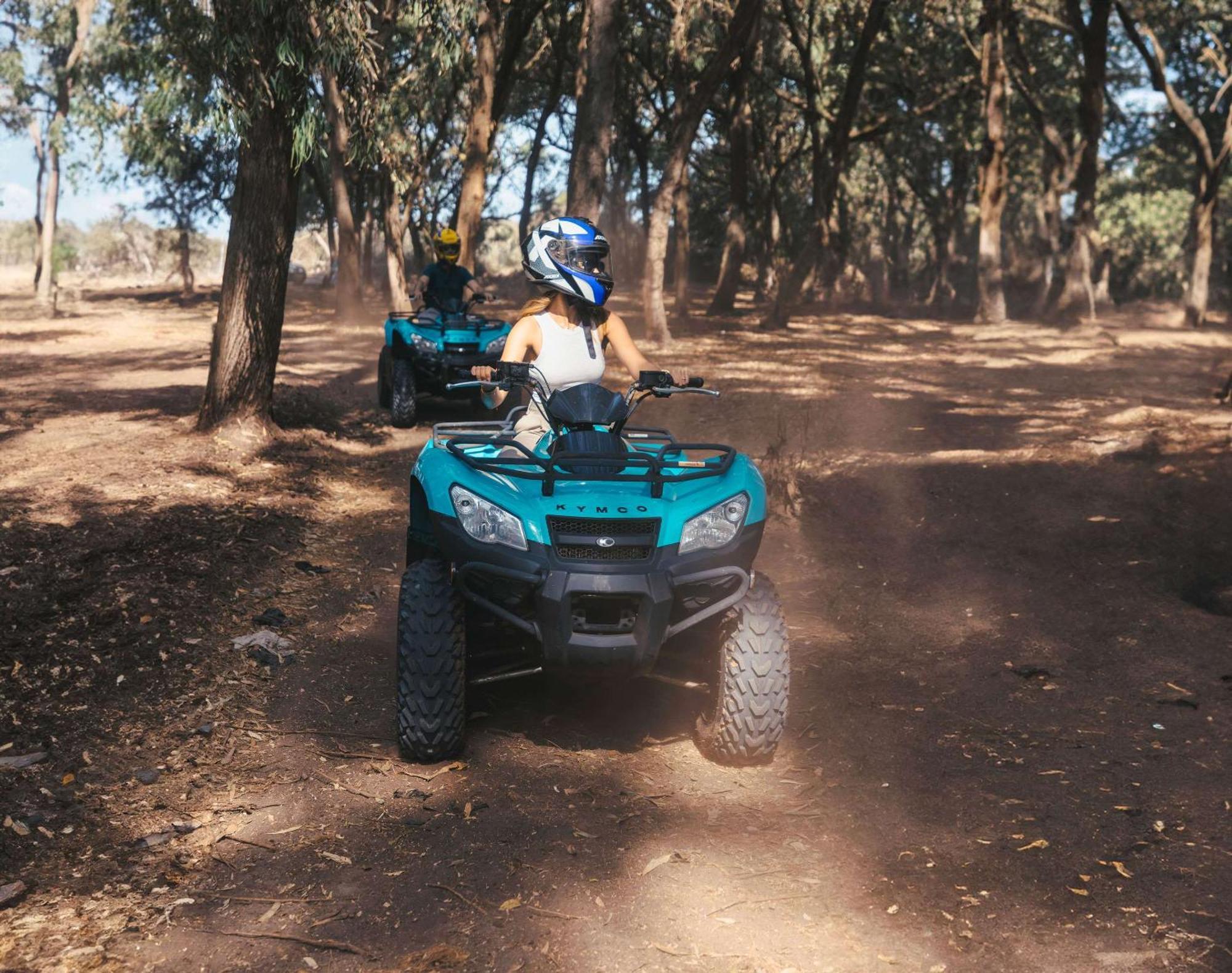 Mazagan Beach & Golf Resort Provincia di Provincia di El Jadida Esterno foto ATV riding in the outback